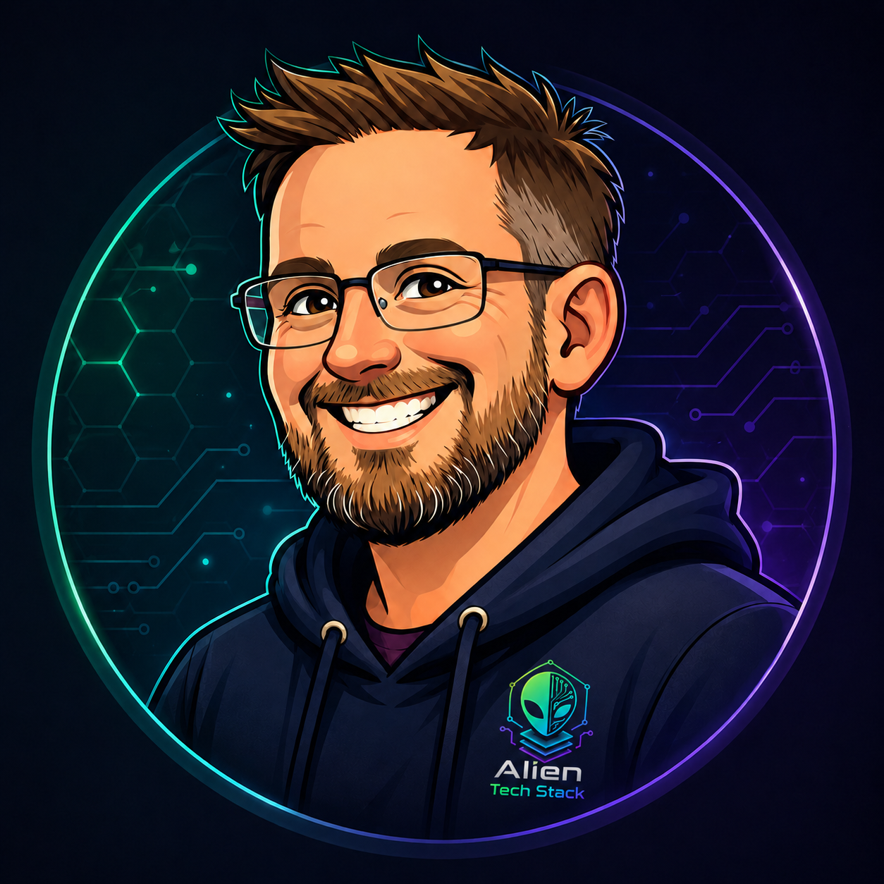 Robbie Lyman, founder of Alien Tech Stack